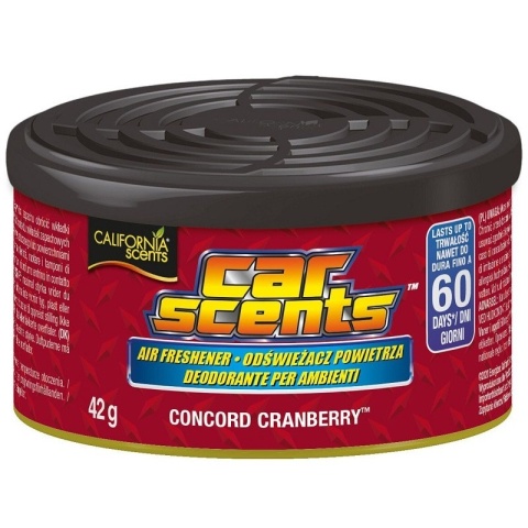 CALIFORNIA SCENTS CONCORD CRANBERRY PUSZKA ZAPACHOWA 42G