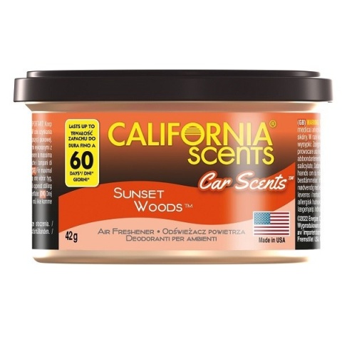 CALIFORNIA SCENTS SUNSET WOODS PUSZKA ZAPACHOWA 42G