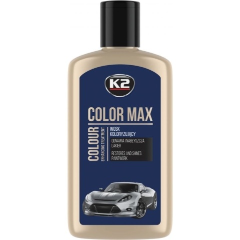 K2 COLOR MAX 250ML WOSK KOLORYZUJĄCY GRANATOWY