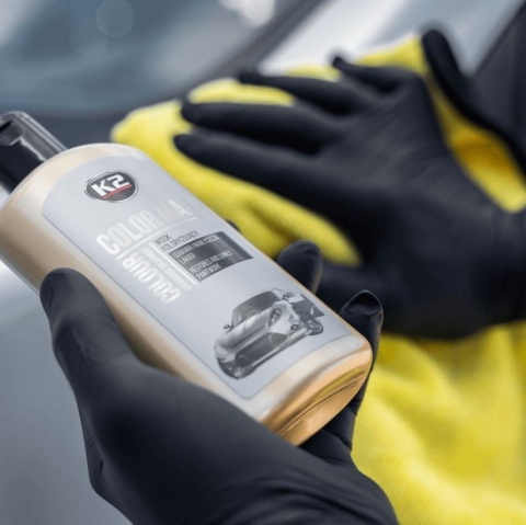 K2 COLOR MAX 250ML WOSK KOLORYZUJĄCY SREBRNY