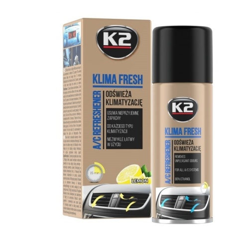 K2 KLIMA FRESH LEMON KLIMATYZACJA 150ML