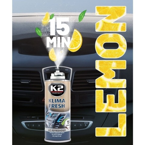 K2 KLIMA FRESH LEMON KLIMATYZACJA 150ML