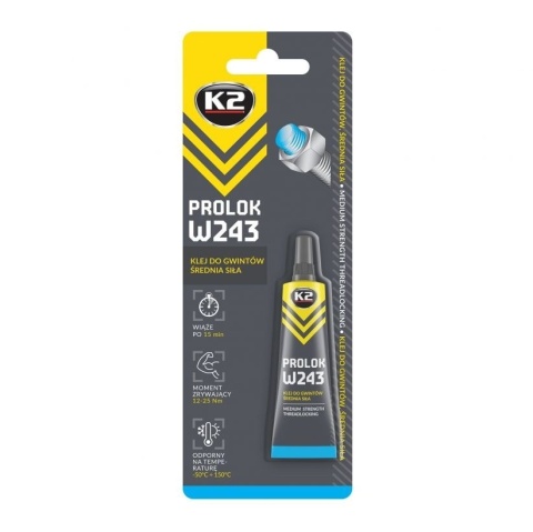 K2 PROLOK MEDIUM DO GWINTÓW 6ML