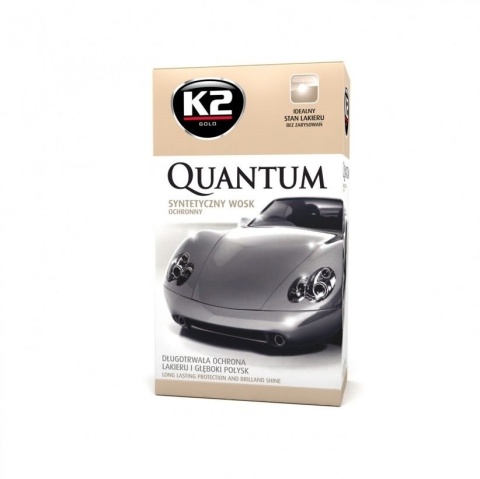 K2 QUANTUM 140G WOSK + MIKROWŁÓKNO DO POLEROWANIA 40X40CM