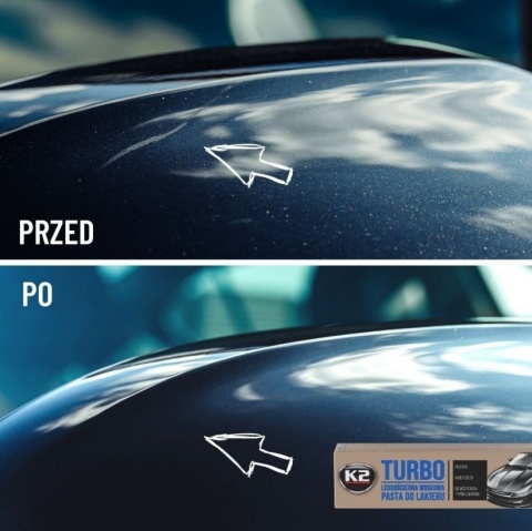 K2 TURBO LEKKOŚCIERNA 120G PASTA DO LAKIERU