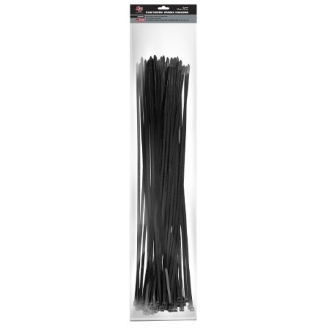 MA PRO plastikowa opaska kablowa - czarna 9,0mm x 750 50szt