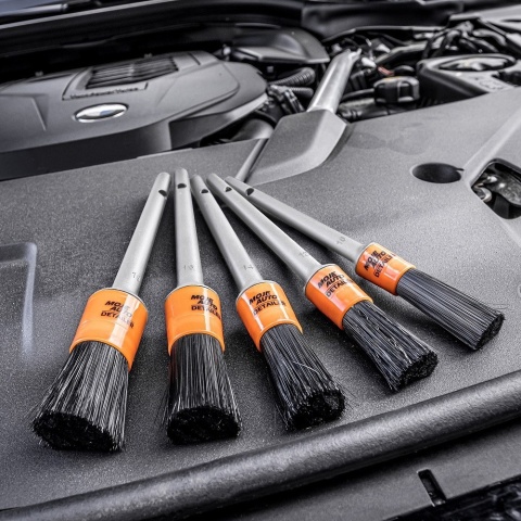 MOJE AUTO DETAILER ZESTAW PĘDZELKÓW DETAILINGOWYCH 5SZT