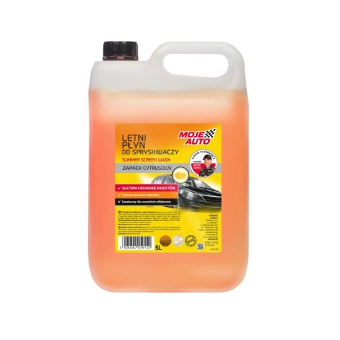 MOJE AUTO LETNI PŁYN DO SPRYSKIWACZY 5L ( 71-013 )