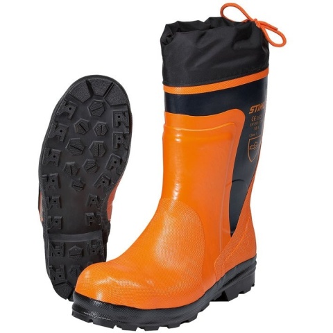 STIHL KALOSZE DO PRACY PILARKĄ FUNCTION SZ 44 ORANGE