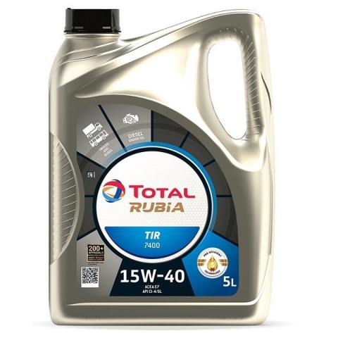 TOTAL RUBIA TIR 7400 15W40 5L