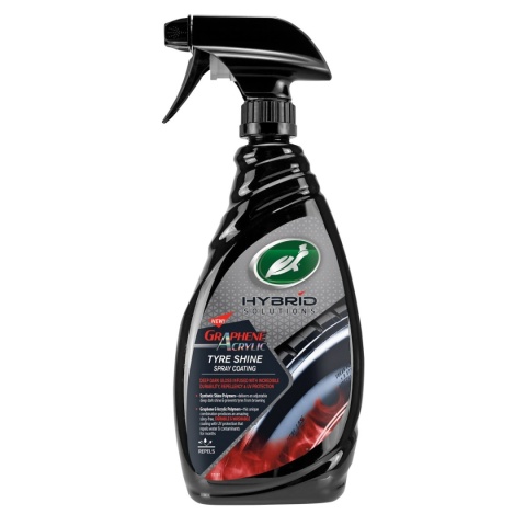 TURTLE WAX HYBRID SOLUTIONS TYRE SHINE GRAPHENE ACRYLIC 680ML