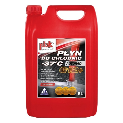 ATAS PLAK AUTORAD PŁYN DO CHŁODNIC G12+ 5L
