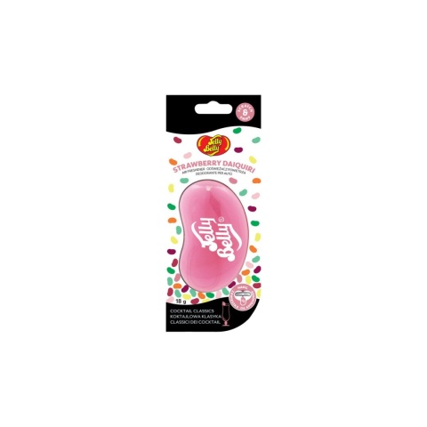 JELLY BELLY 3D COKTAIL AIR FRESHENER STRAWBERRY