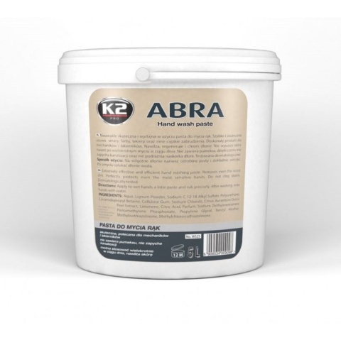 K2 ABRA PASTA DO MYCIA RĄK 5L