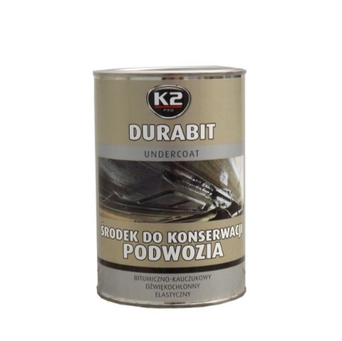 K2 DURABIT CZARNY KONSERWACJA PODWOZIA 1L PĘDZEL