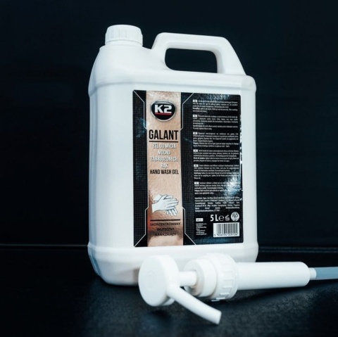 K2 GALANT Z POMPKĄ 5L ŻEL DO MYCIA RĄK