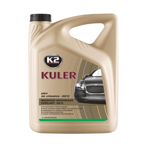 K2 KULER PŁYN DO CHŁODNIC -35C 5L ZIELONY