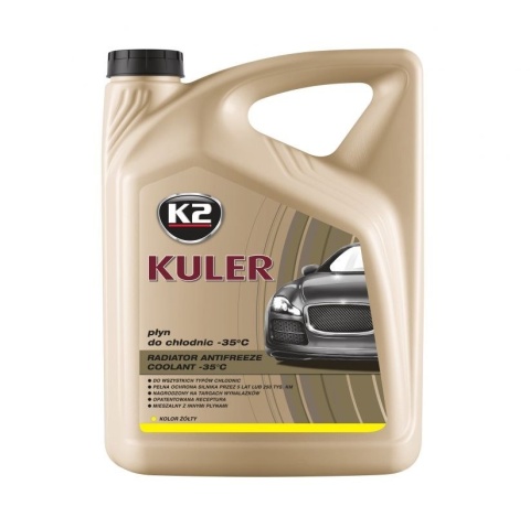 K2 KULER PŁYN DO CHŁODNIC -35C 5L ŻÓŁTY