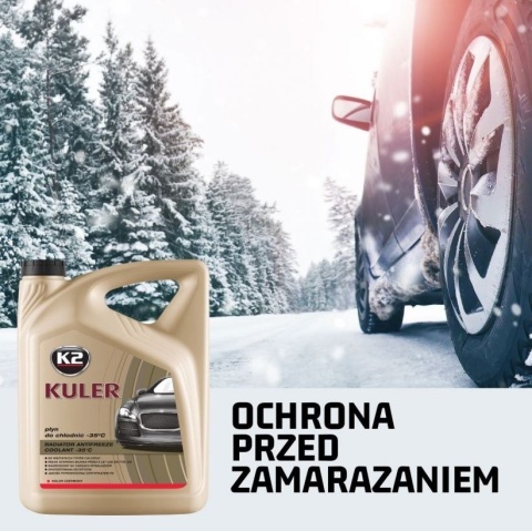 K2 KULER PŁYN DO CHŁODNIC -35C 5L ŻÓŁTY