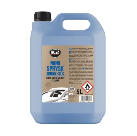 K2 NANO SPRYSK -20°C ZIMOWY PŁYN DO SPRYSKIWACZY 5L