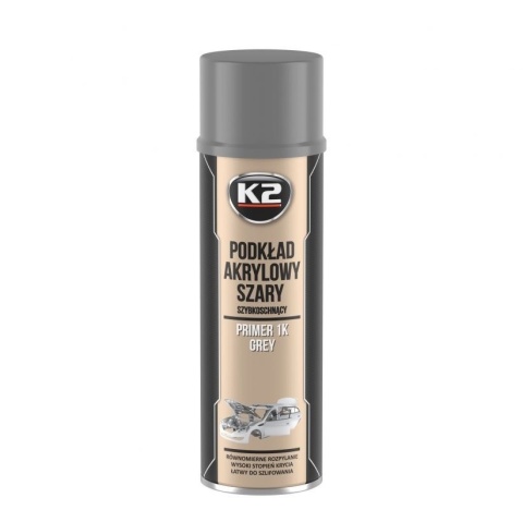 K2 PODKŁAD SZARY 1K SPRAY 500ML
