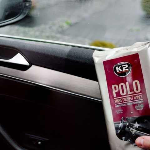 K2 POLO SHINE WIPES CHUSTECZKI KOKPIT 24SZT