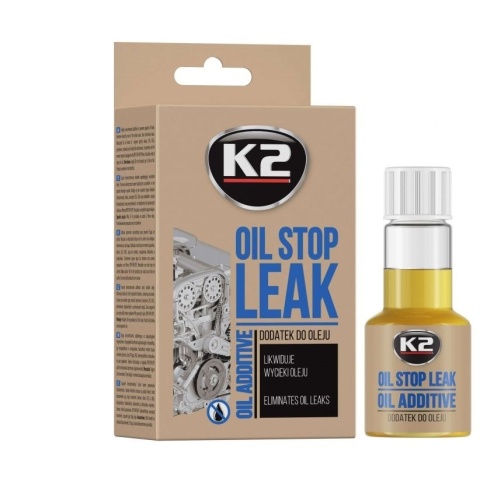 K2 STOP LEAK OIL 50ML ZAPOBIEGA WYCIEKOM OLEJU