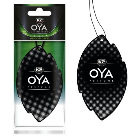 K2 VINCI OYA MEADOW GRASS ZAPACH SAMOCHODOWY ZAWIESZKA PAPIEROWA