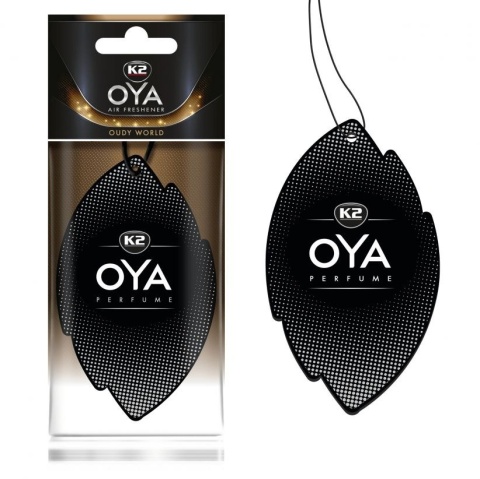 K2 VINCI OYA OUDY WORLD ZAPACH SAMOCHODOWY ZAWIESZKA PAPIEROWA