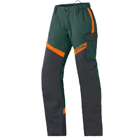STIHL SPODNIE DO PRACY PODKASZARKĄ PROTECT FS SZ L ZIELONE