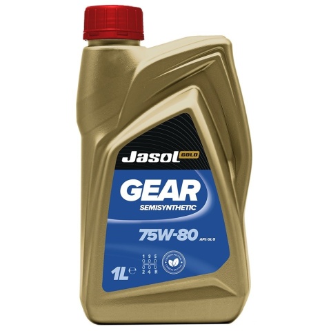 JASOL GOLD GL-5 75W80 SEMISYNTHETIC 1L