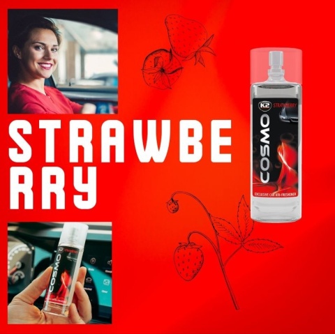 K2 COSMO TRUSKAWKA ZAPACH 50ML ATOMIZER