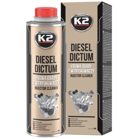 K2 DIESEL DICTUM 500ML CZYSZCZENIE WTRYSKÓW