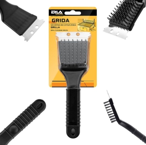 K2 ERLA GRIDA SZCZOTKA DRUCIANA SKROBAK GRILL