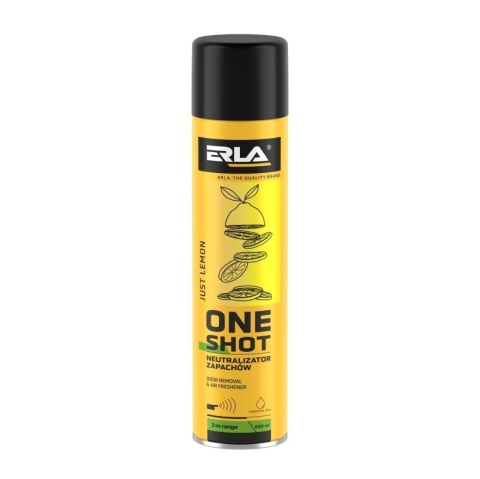 K2 ERLA ONE SHOT 600 JUST LEMON NEUTRALIZATOR ZAPACHÓW