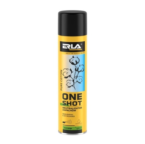 K2 ERLA ONE SHOT 600 PURE COTTON NEUTRALIZATOR ZAPACHÓW