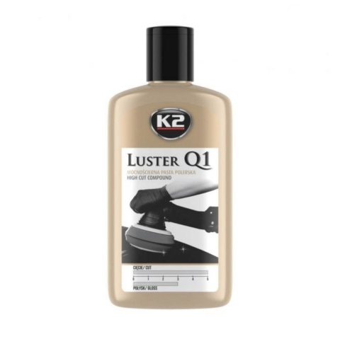 K2 LUSTER Q1 BIAŁY PASTA DO POLERKI MECHANICZNEJ 250G