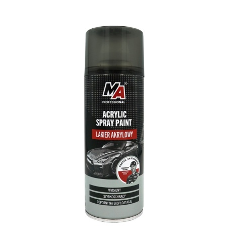 MA PRO LAKIER AKRYLOWY CZARNY MAT 400ML