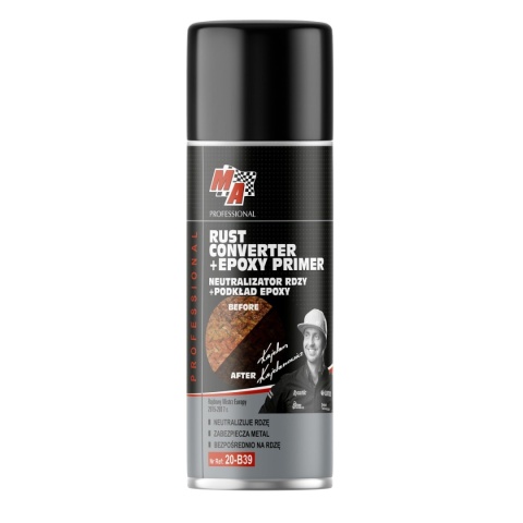 MA PRO NEUTRALIZATOR RDZY + PODKŁAD EPOXY SPRAY 400ml