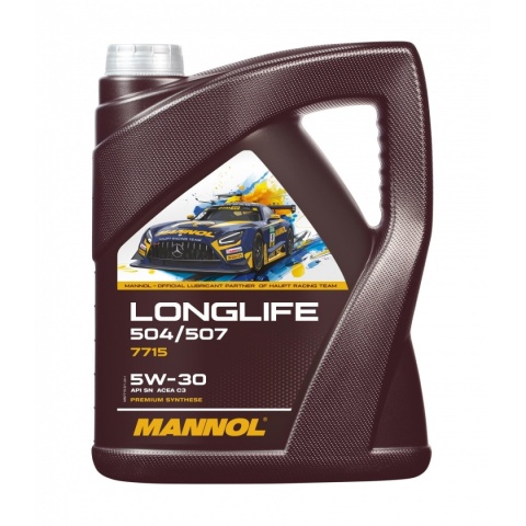 MANNOL 5W30 LONGLIFE 504/507 O.E.M. FOR VW, AU 5L