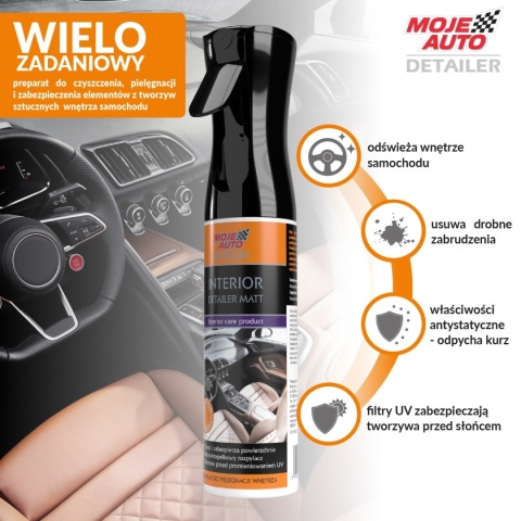 MOJE AUTO DETAILER INTERIOR DETAILER MATT 290ML