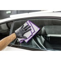 MOJE AUTO DETAILER MIKROFIBRA WAFLOWA DO SZYB DIAMOND GLASS 370g/m2 40x40cm GREY