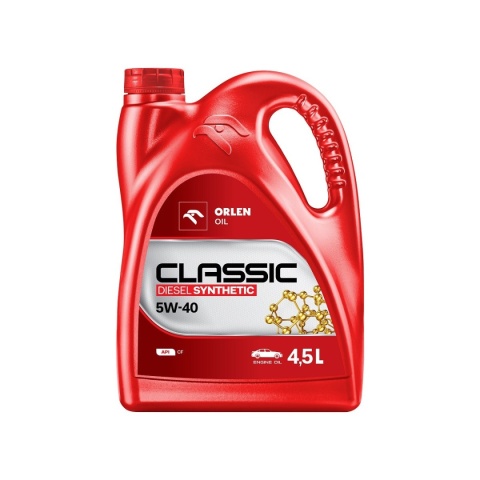 ORLEN CLASSIC DIESEL SYNTHETIC 5W40 4,5L