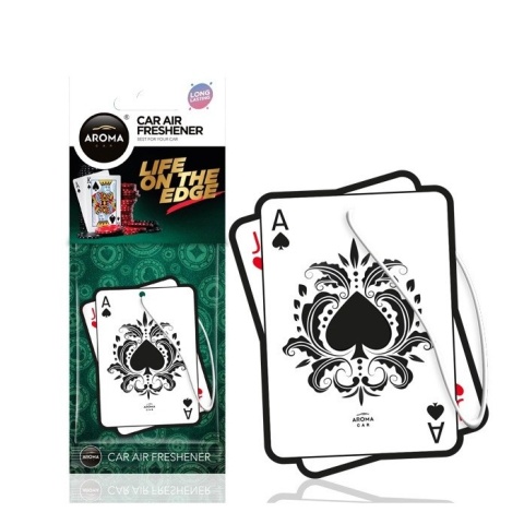 AROMA CAR ZAPACH CELLULOSE BLACK JACK