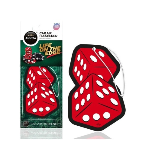 AROMA CAR ZAPACH CELLULOSE DICE