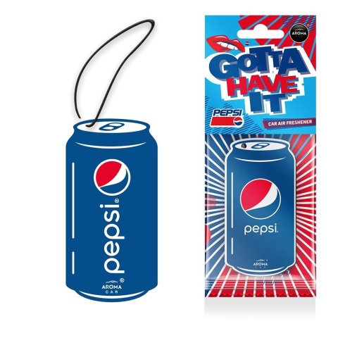AROMA CAR ZAPACH CELLULOSE PEPSI CAN