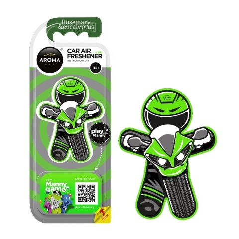 AROMA CAR ZAPACH MANNY BIKER ROSEMARY & EUCALYPTUS