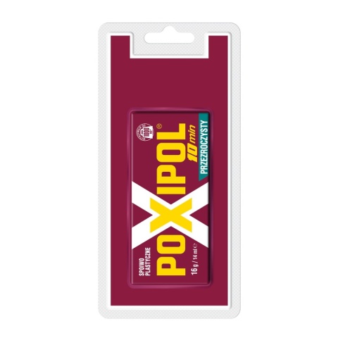 BRIPOX KLEJ POXIPOL PRZEZROCZYSTY 16g / 14ml BLISTER