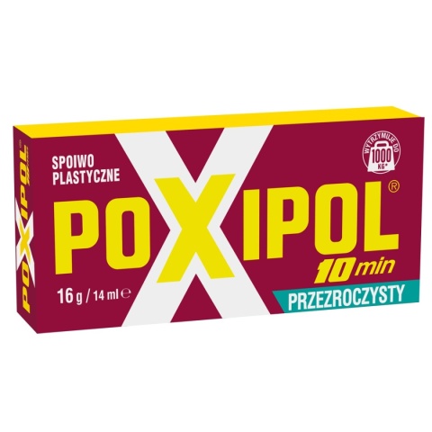 BRIPOX KLEJ POXIPOL PRZEŹROCZYSTY 16g / 14ml
