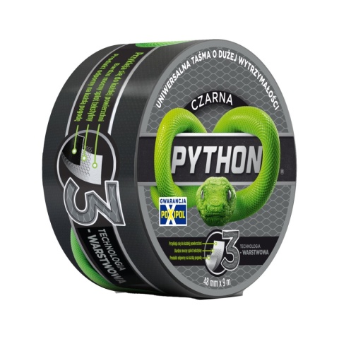BRIPOX PYTHON TAŚMA NAPRAWCZA CZARNA